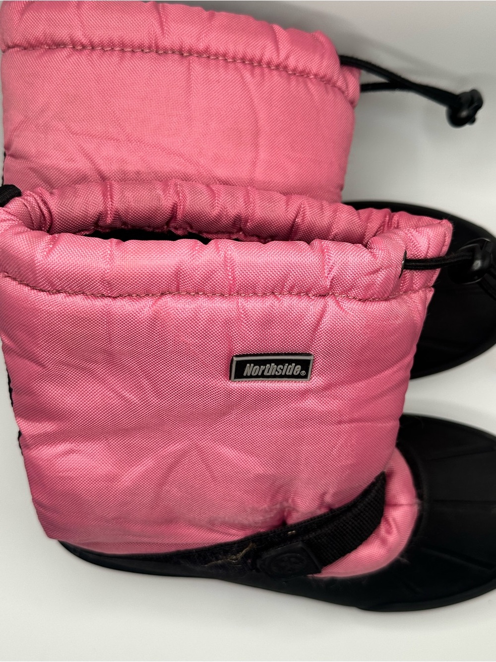 Northside Frosty Insulated Snow Boots Girls Pink Black Big Kid Size 3 - Picture 5 of 6